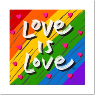 Love is Love. Posters and Art